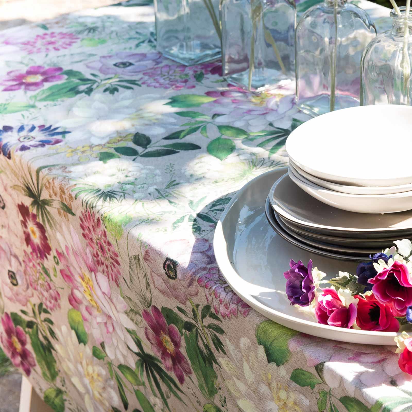 Tessitura Toscana Telerie La vie en rose - table cloth