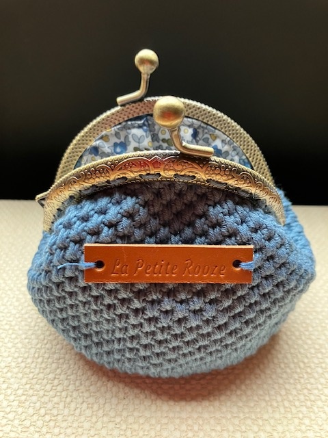 Crochet purse