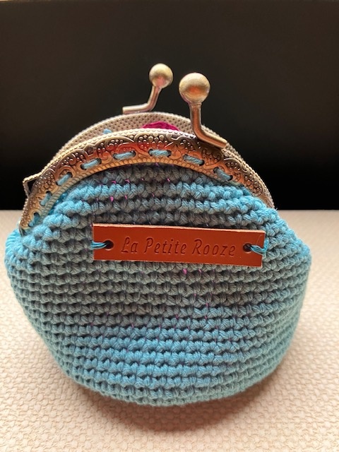 Crochet purse