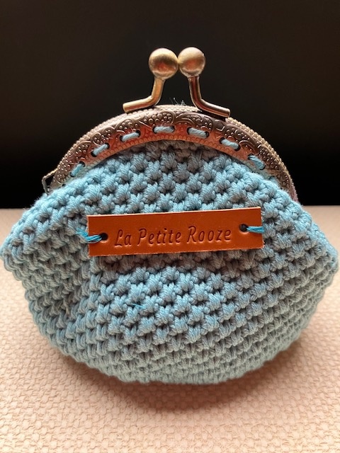 Crochet purse