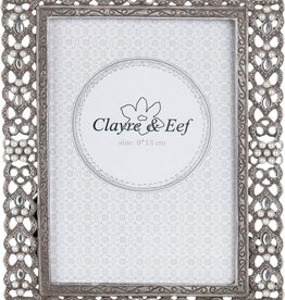 Clayre & Eef Fotolijstje met pareltjes