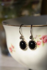 Carré Jewellery Black Agate earrings