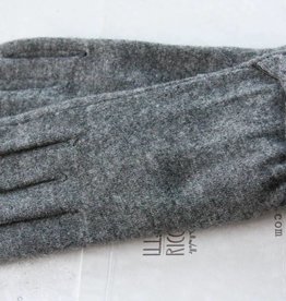 Grey gloves