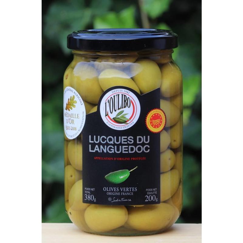 Lucques groene tafelolijven AOP kwaliteit