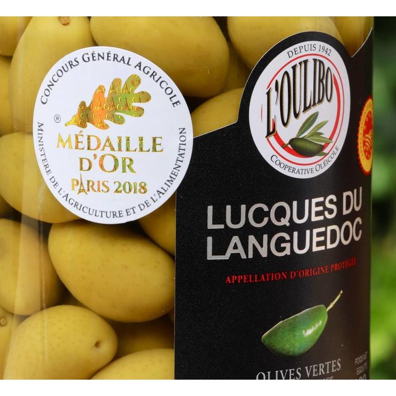 Lucques groene tafelolijven AOP kwaliteit
