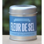 Blikjes fleur de sel en kruiden