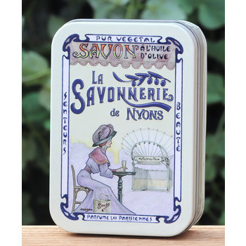 Savonnerie de Nyons Groot blik zeep Art deco