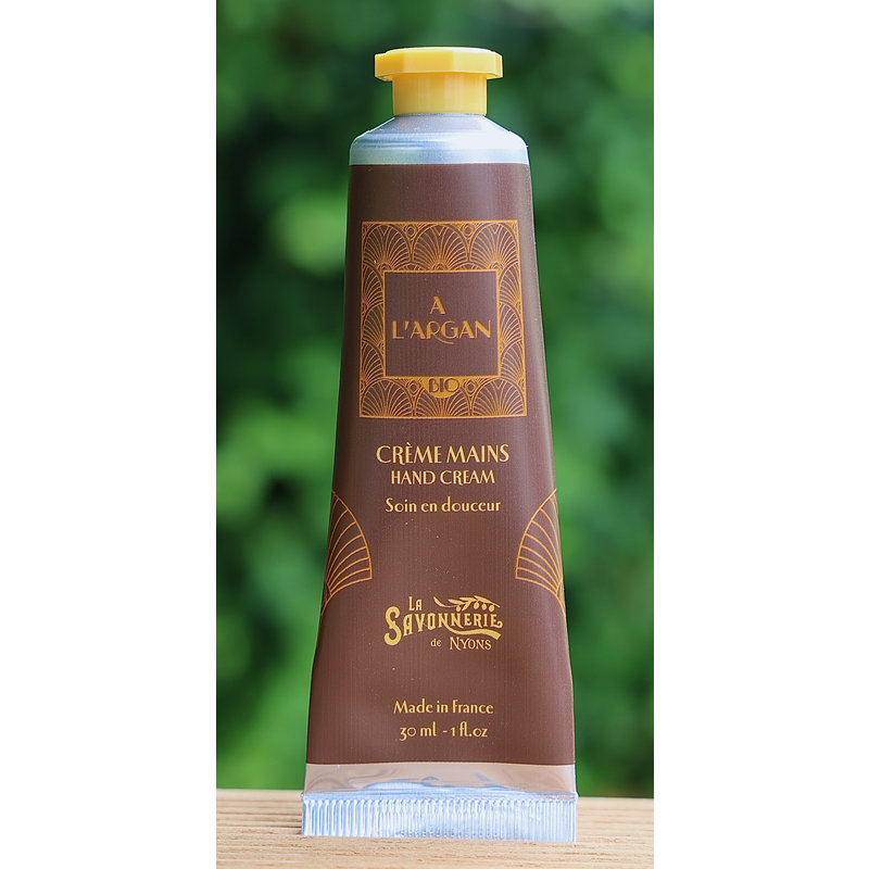 Kleine tube handcreme met arganolie