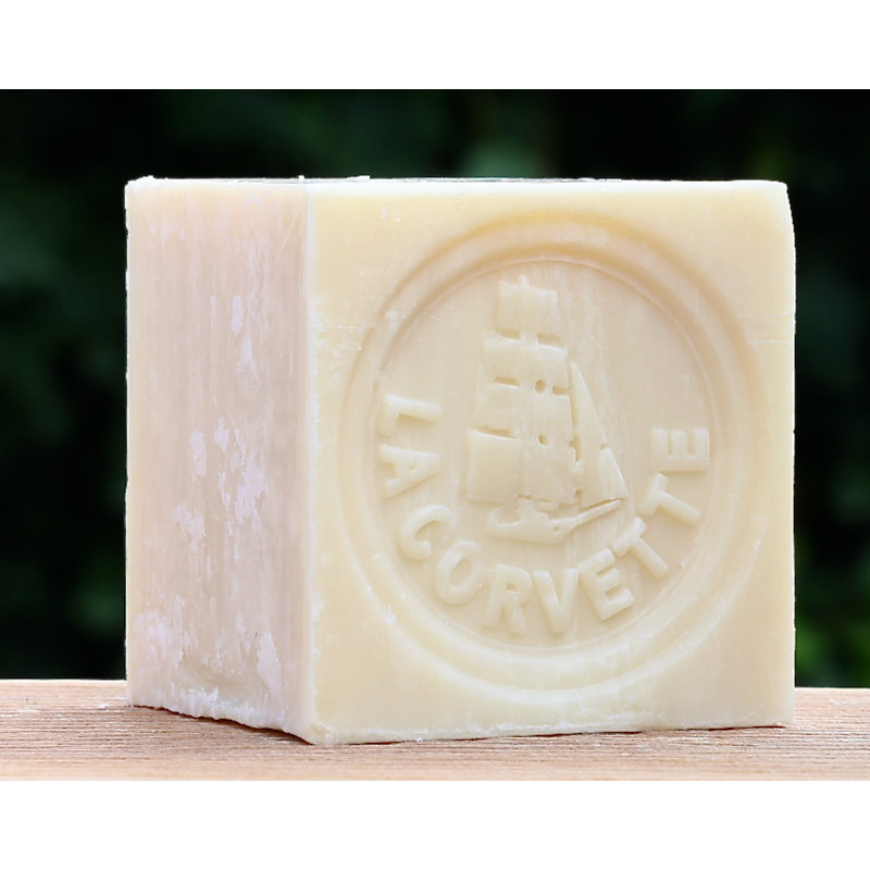 Blok Marseillezeep 200 gram naturel