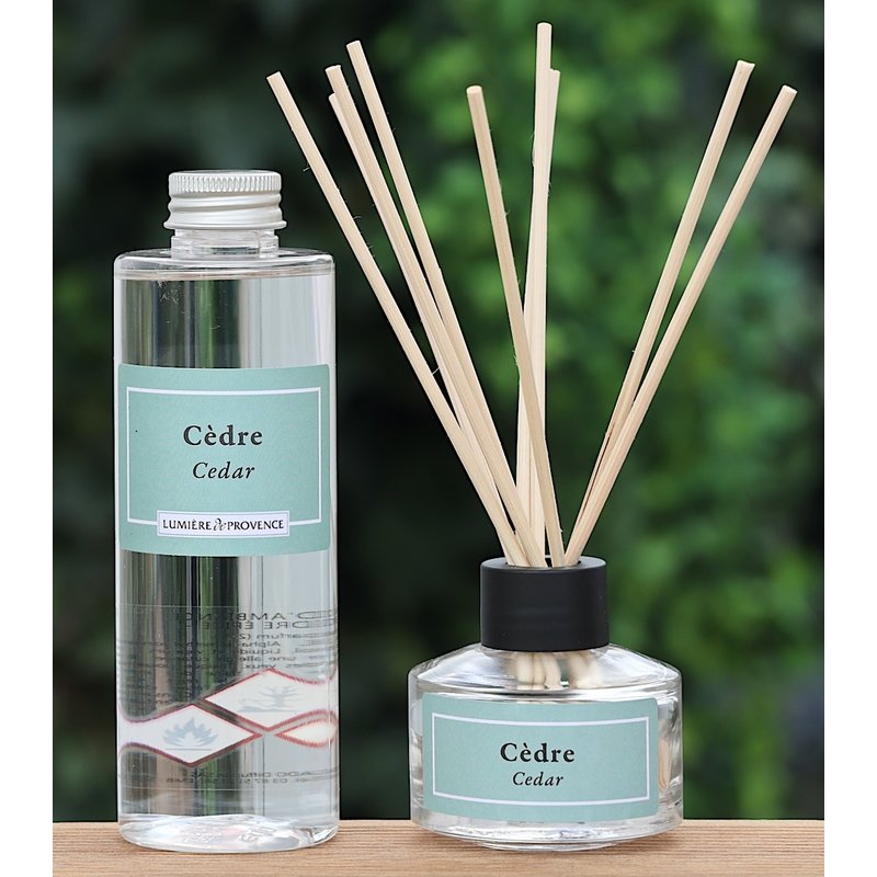 Geurstokjes ceder blanc