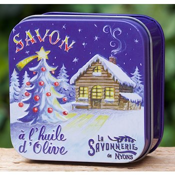 Savonnerie de Nyons Blikje zeep chalet