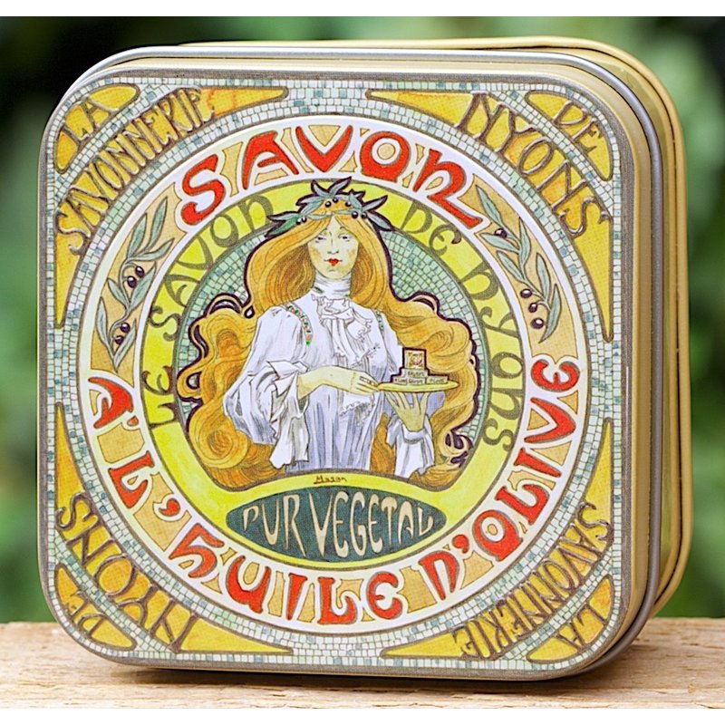 Blikje Savon de Marseille Mucha savon