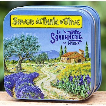 Savonnerie de Nyons Blikje zeep Provence