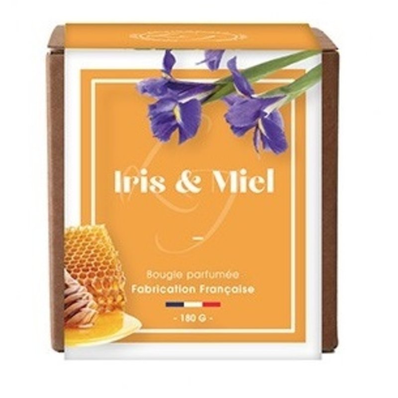 Geurkaars  iris en honing
