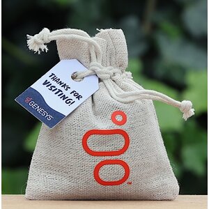 Lavendelzakje met logo