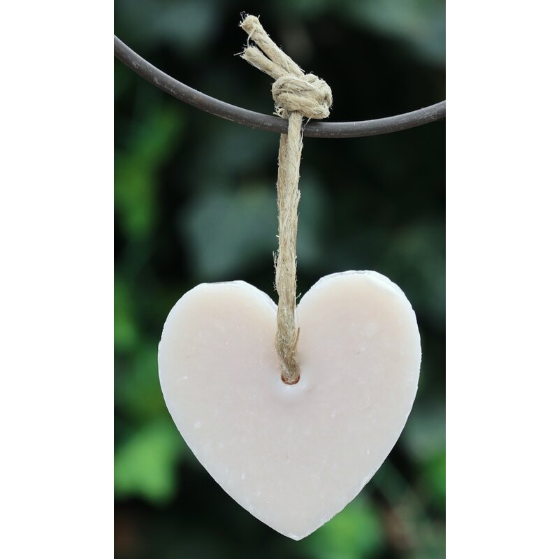 Hartzeep aan touw in de geur fleur de coton