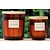 Geurkaars in gekleurd glas private label