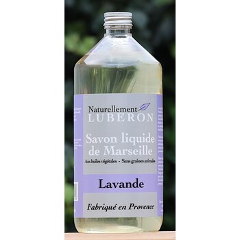 Literfles zeep lavendel