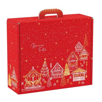 Private Label producten Kerstpakket koffertje