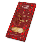 Plakken chocolade voor de kerst