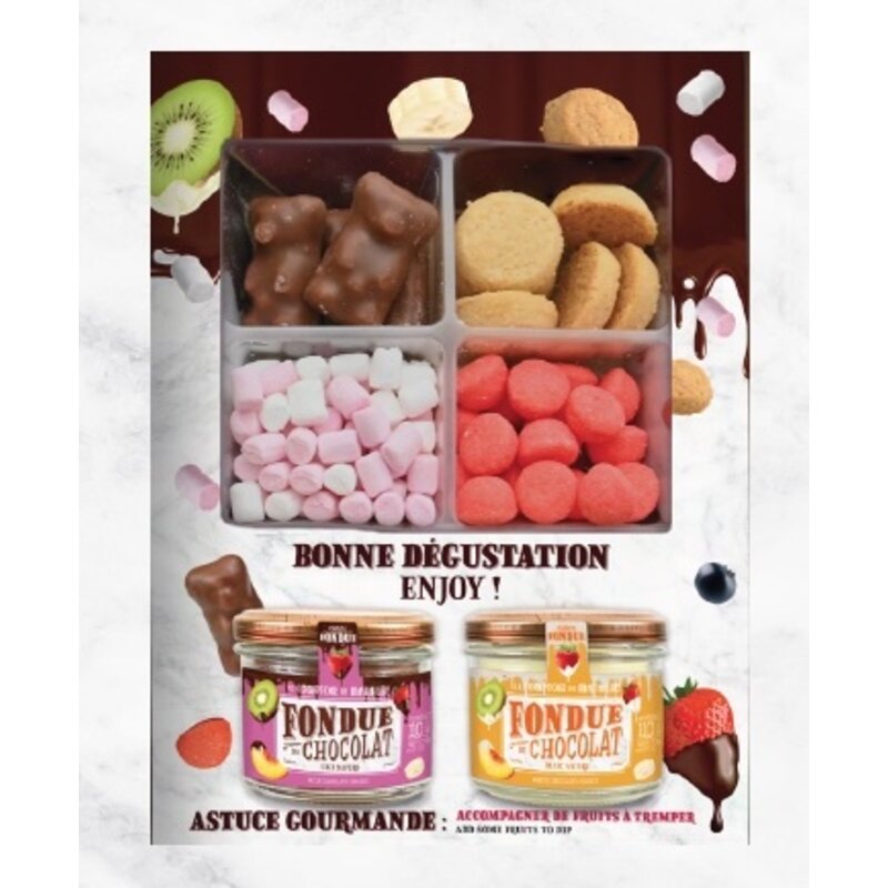 Giftbox chocoladefondue