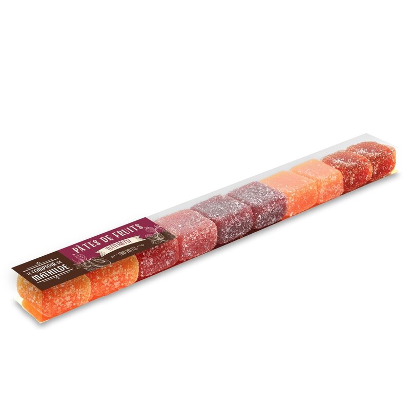 Doosje met geconfijt fruit mix