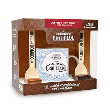 Le Comptoir de Mathilde Hot Chocolate met beker