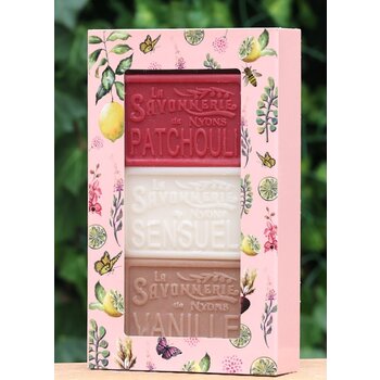 Savonnerie de Nyons Giftbox met drie zepen