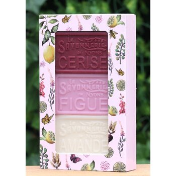 Savonnerie de Nyons Giftbox met drie zepen