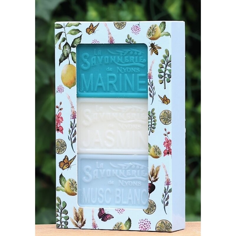 Cadeaudoosje met drie Marseillezepen