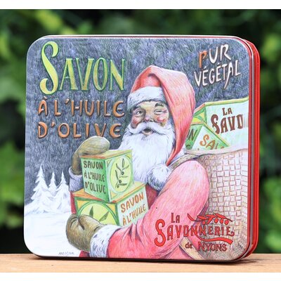 Blik 4 zepen kerstman