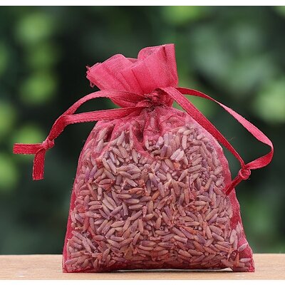 Mini lavendelzakje rood