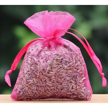 Lumière de Provence Mini lavendelzakje fuchsia