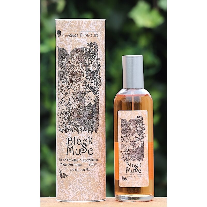 Eau de toilette in de geur zwarte musk