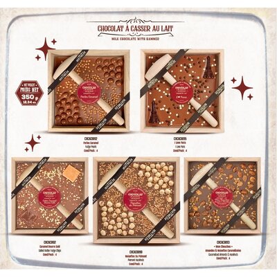 Alle kistjes chocolade