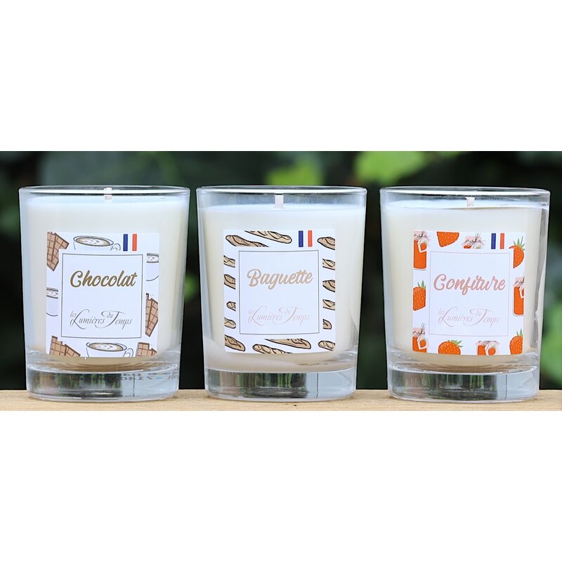 Giftbox 3 geurkaarsjes