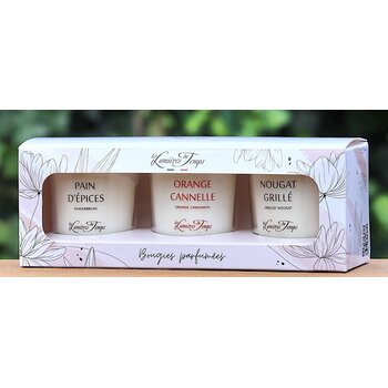 Les Lumières du Temps Geurkaarsjes winter