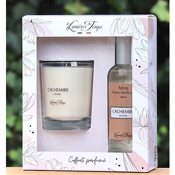 Les Lumières du Temps Giftbox kaars/roomspray