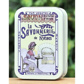 Savonnerie de Nyons Groot blik zeep Art deco