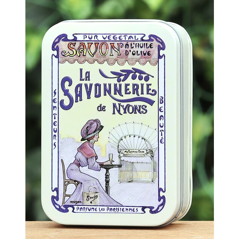 Groot blik zeep Art deco