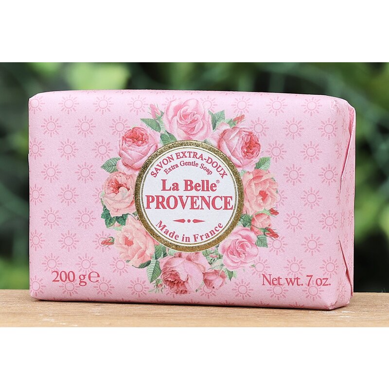 Grote zeep in papier rozen