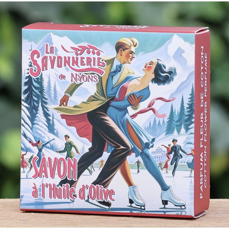 Doosje zeep schaatsen