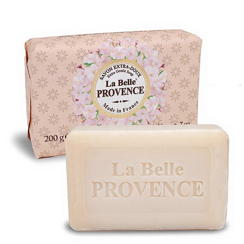 Grote zeep in papier amandel