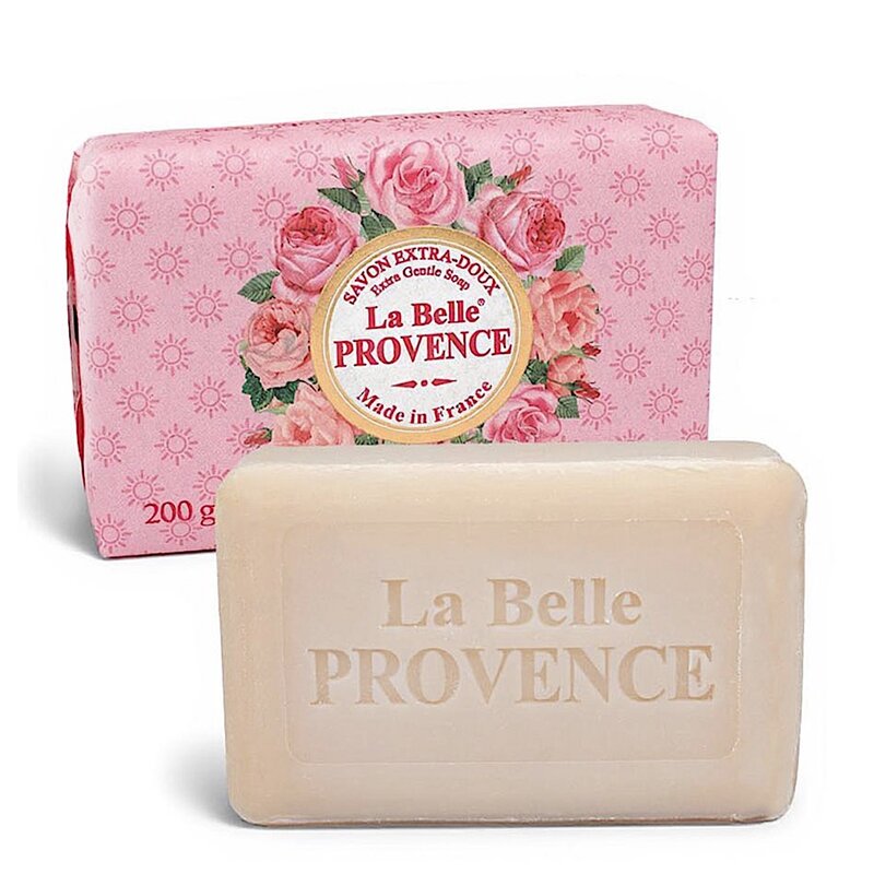 Grote zeep in papier rozen