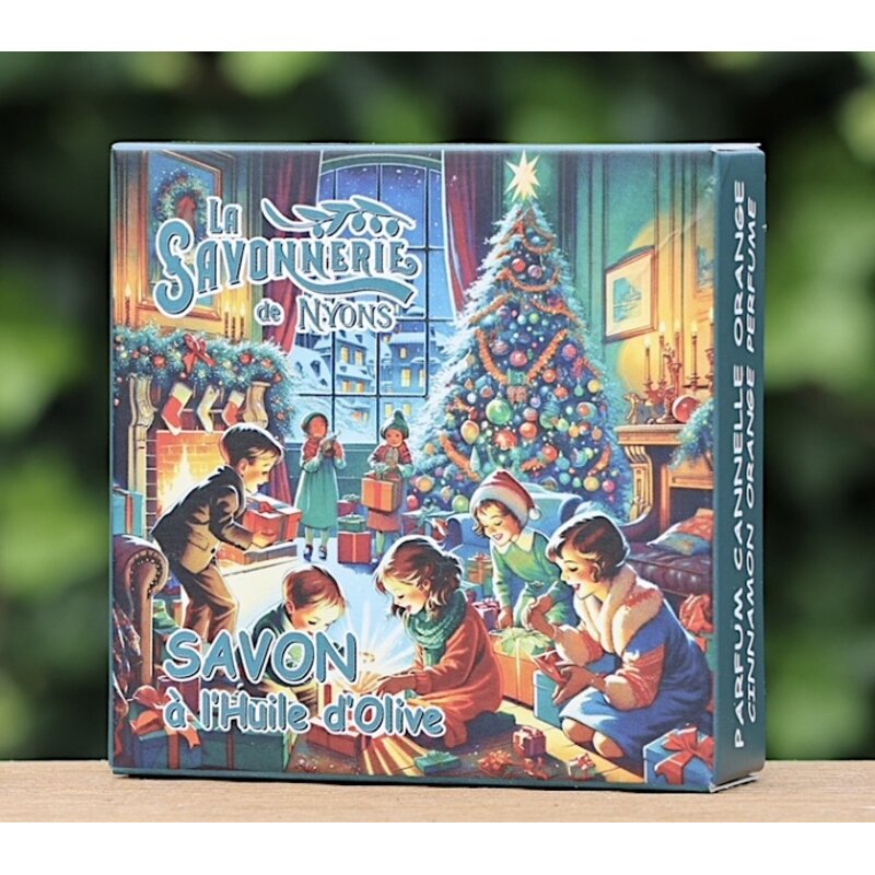 Doosje zeep voor de kerst