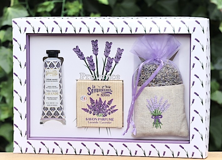 Special Powder Soap 8個セット Giftbox met lavendelproducten - La Tulipe Jaune