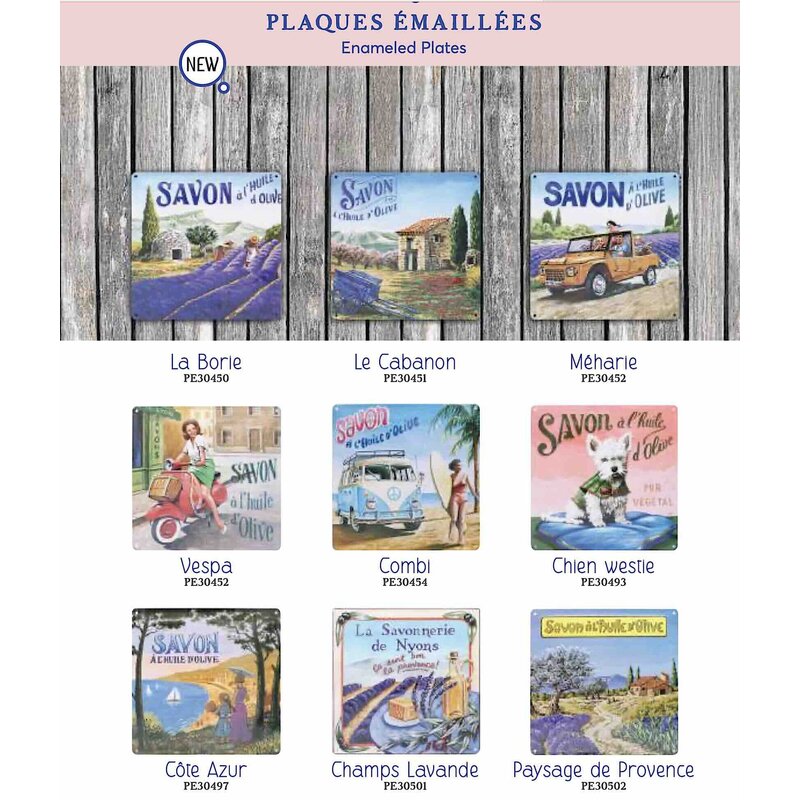 Alle emaille plaatjes