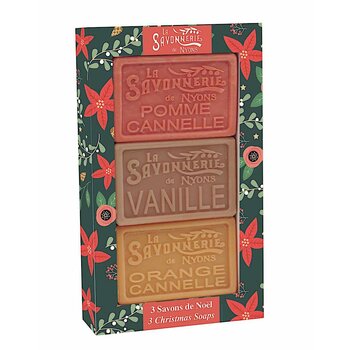 Savonnerie de Nyons Giftbox met drie zepen