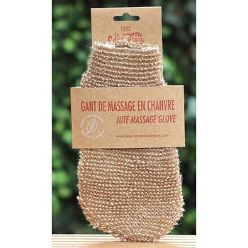 Savonnerie de Nyons Jute scrubhandschoen