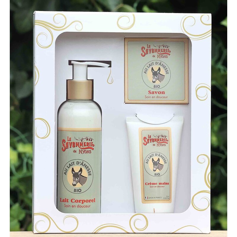 Giftbox  met verzorgingsproducten